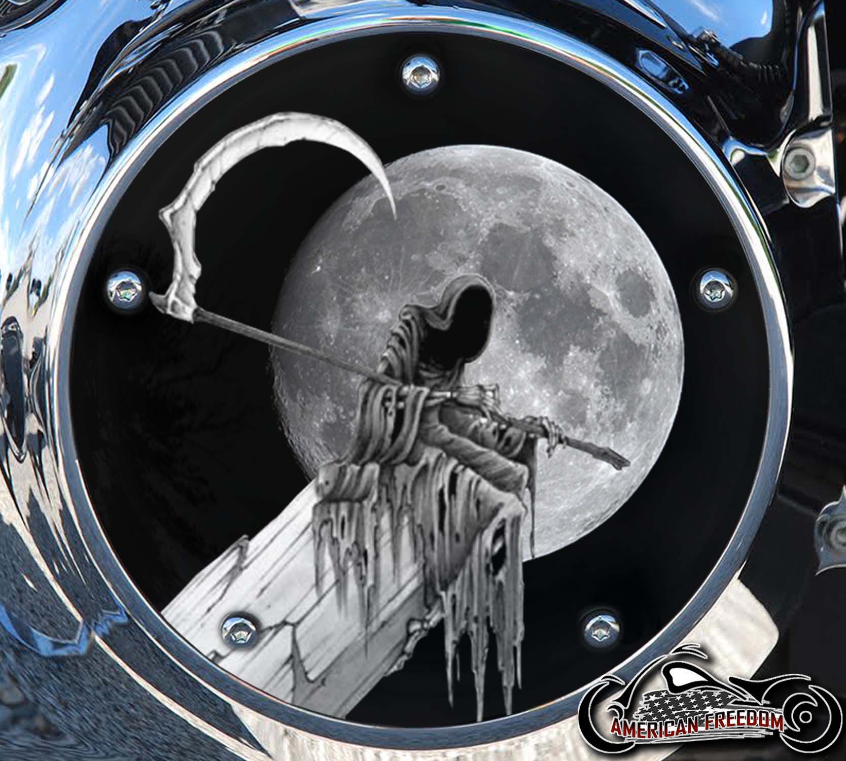Custom Derby Cover - Reaper Moon